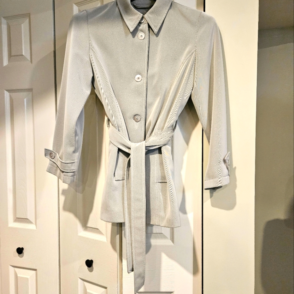 Misty Harbor Trench Coat
